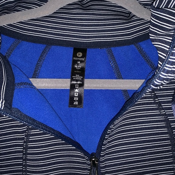 90 Degree Fleece Lined Athletic Jacket - Picture 3 of 3